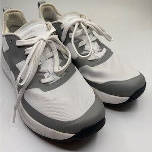 Go Ruck White and Gray Athletic Sneakers